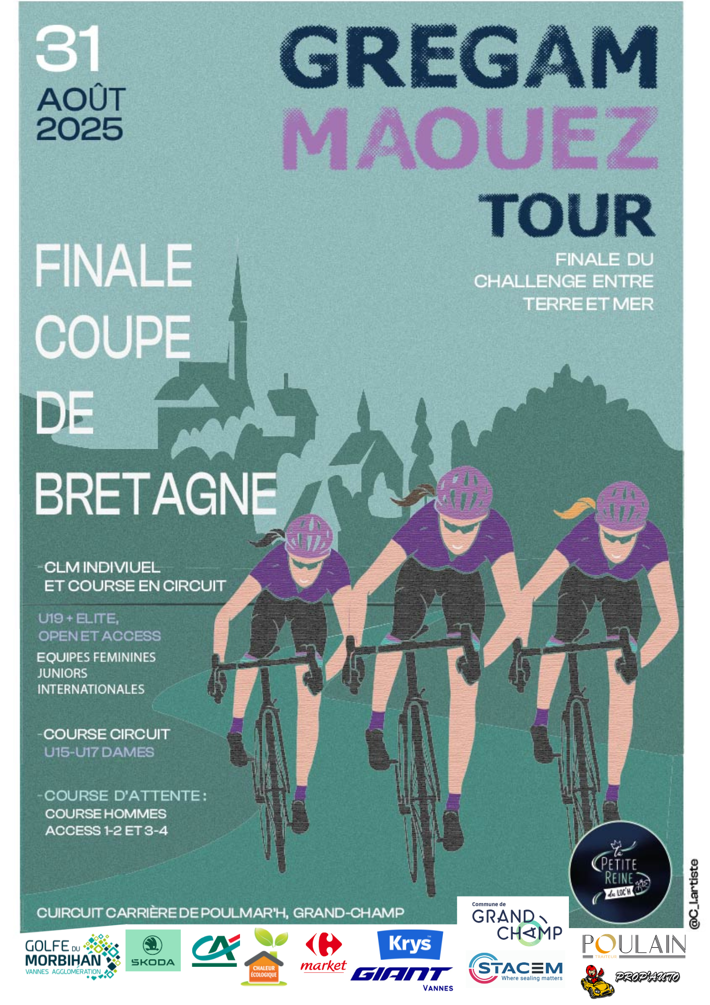Affiche course Grand-Champ 2025